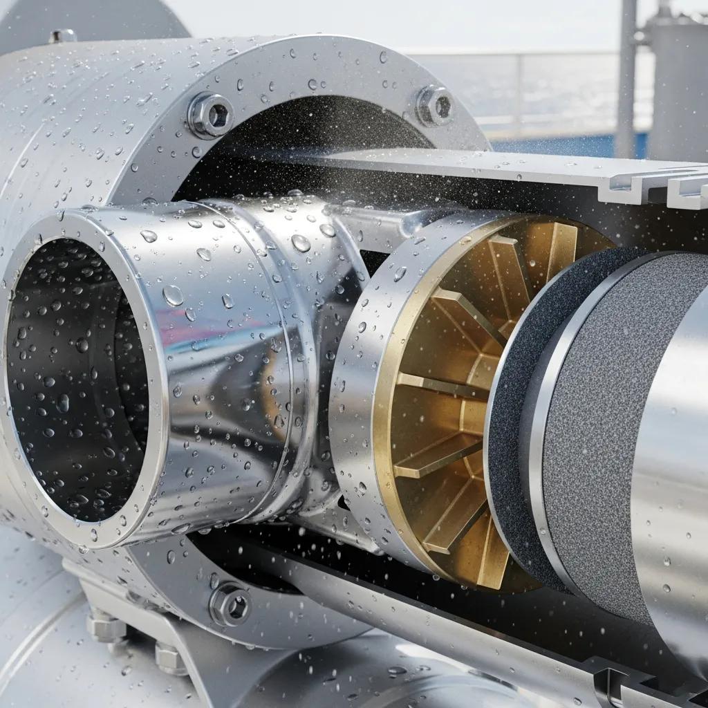 Corrosion-resistant materials for marine compressors emphasizing durability in harsh marine environments