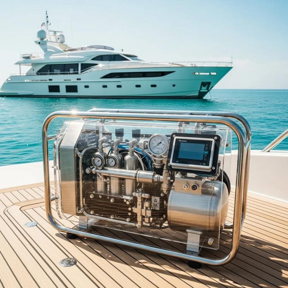 Compressor System For Back Custom Marine Compressor Systems for Yachts | LW Americas
